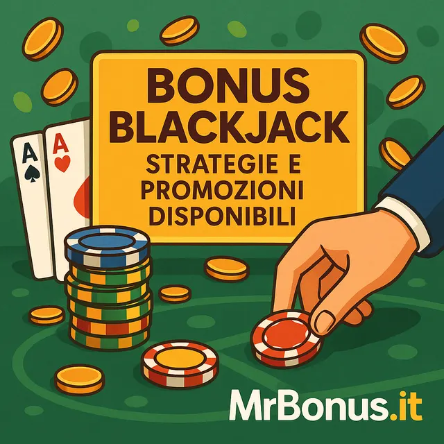 Carte da blackjack e fiches su un tavolo verde